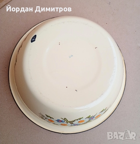 емайлирана купа, снимка 3 - Антикварни и старинни предмети - 52887403