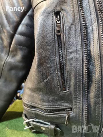 Мото яке/рокерско яке естествена кожа 46 размер, снимка 12 - Аксесоари и консумативи - 43017764