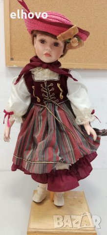Порцеланова кукла - 45см, снимка 2 - Кукли - 33233375