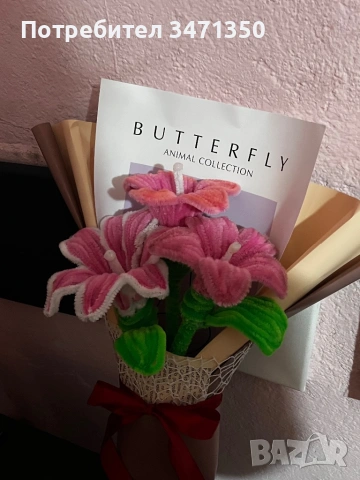 Букет Китайски рози🌺, снимка 4 - Романтични подаръци - 53419058