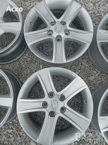 5x114.3..16цола 7j ET55 оригинални Mazda., снимка 3 - Гуми и джанти - 47576416