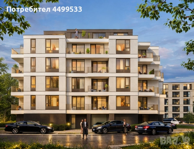 Южен двустаен апартамент, снимка 3 - Апартаменти - 53602076