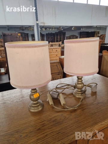К-т Нощни Лампи-Месинг-2 бр. -внос от Германия! 