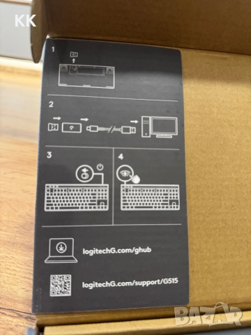 Нова! Logitech G515 Lightspeed TKL Геймърска клавиатура, снимка 7 - Клавиатури и мишки - 52661845