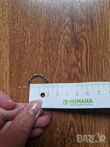 ПРОМОЦИЯ! ДВА ЗА ЕДИН пръстени със зелени камъни, снимка 15 - Пръстени - 52398681