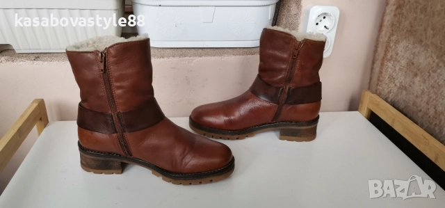 Ботуши Via естествена кожа , снимка 13 - Дамски боти - 52877493