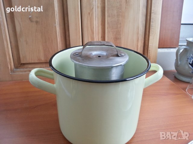 Емайлирана тенджера за спагети шунковар, снимка 4 - Съдове за готвене - 36906144