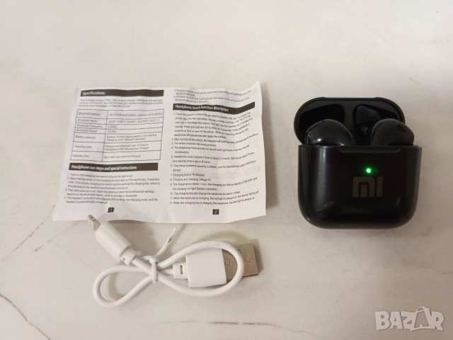 Безжични слушалки Xiaomi, bluetooth handsfree Mi, блутут слушалки, хендсфри