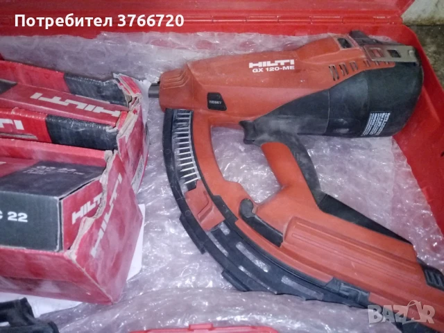 Хилти GX-120 ME, пушка за директен юонтаж, снимка 2 - Други инструменти - 51209980