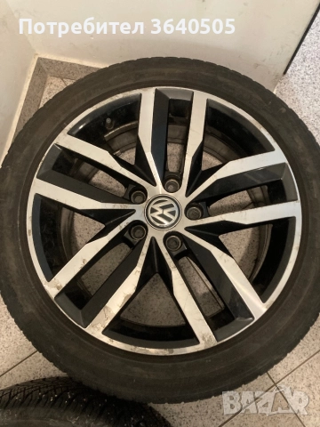 VW GOLF VII 7 5G 13- ДЖАНТИ MADRID 7x17 ET 49 5G0601025BT, снимка 3 - Гуми и джанти - 52733458
