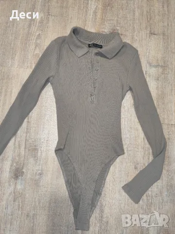 боди на Zara, снимка 3 - Блузи с дълъг ръкав и пуловери - 47708044