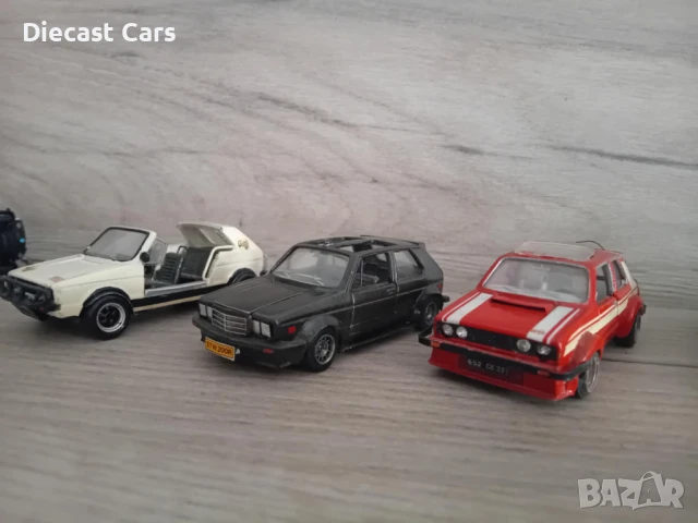 VW Jetta, Golf, Scirocco, Corrado, Santana. Conrad, Schabak 1:43 , снимка 9 - Колекции - 51385591