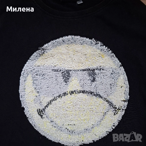 Блуза с дълъг ръкав Smiley World -146/152 см., снимка 5 - Детски Блузи и туники - 51879624