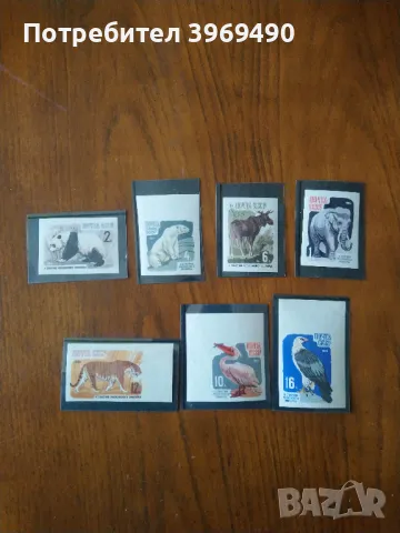 Серия от 7 пощенски марки от СССР 1964 г.