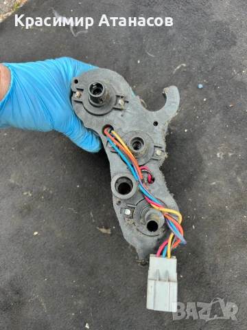 3H1632C. Моторче седалка предна лява за Шевролет каптива. 2006-2011г, снимка 3 - Части - 53488316