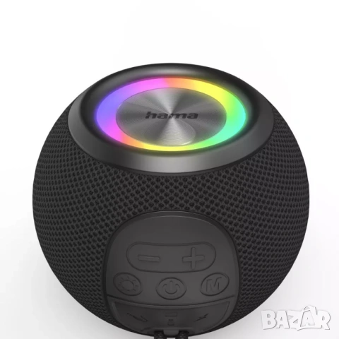 Портативна колонка Hama - Ball Shape Speaker, снимка 2 - Bluetooth тонколони - 53212866