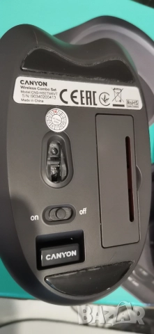 Canyon KITTY Edition. Wireless Combo HSET-W6 клавиатура, снимка 8 - Клавиатури и мишки - 52872842