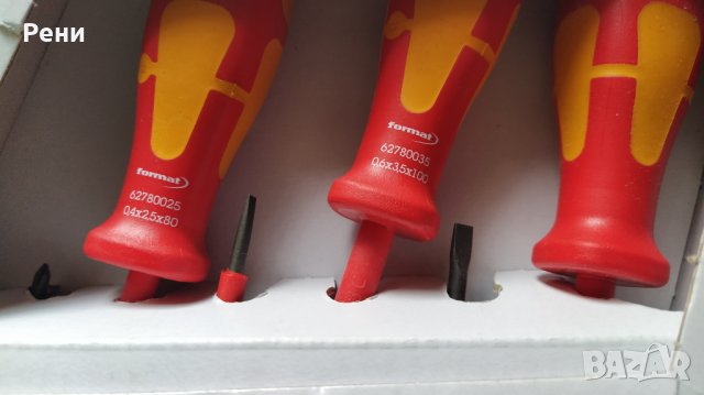 Wera - Format отвертки 1000V, снимка 3 - Отвертки - 42937536