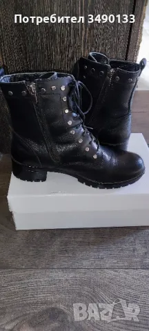 Дамски боти естествена кожа 