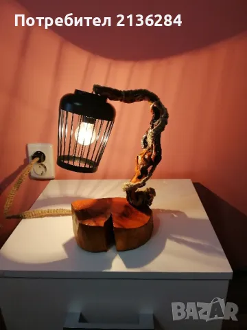 Настолна лампа, снимка 3 - Настолни лампи - 33555749