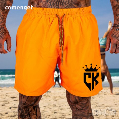 Мъжки Бански / плувни шорти CK KING SWIM SHORTS - 5 цвята!, снимка 4 - Бански - 33684157