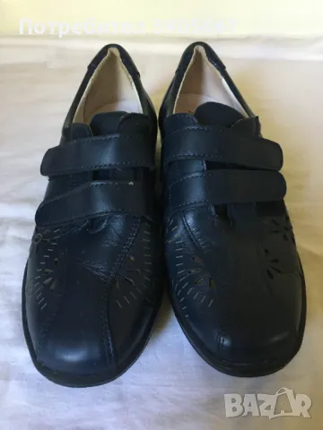 Дамски, летни, ест.кожа №38, снимка 2 - Дамски ежедневни обувки - 50440694