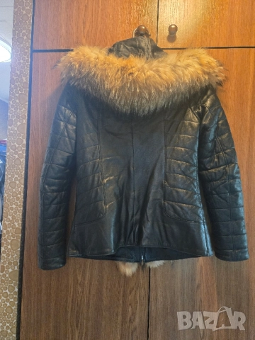 дамско яке естествена кожа , снимка 2 - Якета - 52236317