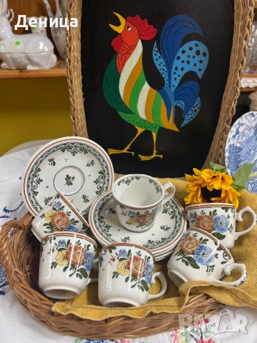 ♥️  Villeroy & Boch Alt Amsterdam 6 сета-200 мл пълни 