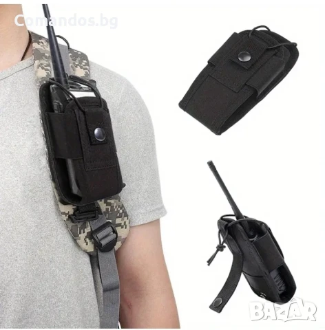 Джоб за радиостанция (Black) , снимка 2 - Екипировка - 51303032