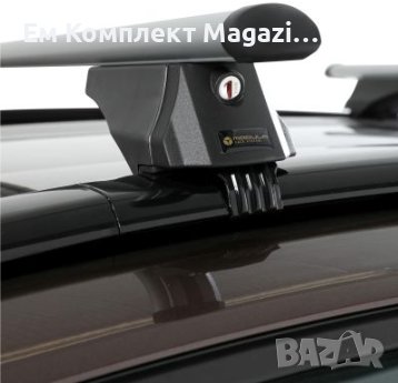 Багажник напречни греди алуминиев BMX X1 (E84) интегрирани греди Продава Ем Комплект Дружба