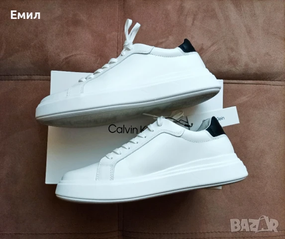 Кецове Calvin Klein, естествена кожа, размер 42, снимка 5 - Кецове - 51047436