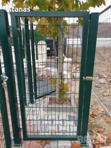 Оградни пана с ПВЦ покритие, колове, врати и портали, снимка 4 - Огради и мрежи - 38728378