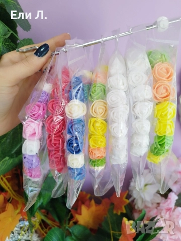 Диадеми с цветя 20 броя - САМО на едро, снимка 4 - Шноли, диадеми, ленти - 52801705