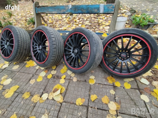 225/40/18///8jx18 Tenzo-r джанти с гуми 10 болта 5х100/5х114,3, снимка 2 - Гуми и джанти - 52442934