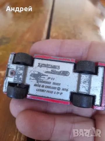 Стара кола,количка Matchbox Superfast,Armored Truck, снимка 6 - Колекции - 50179741