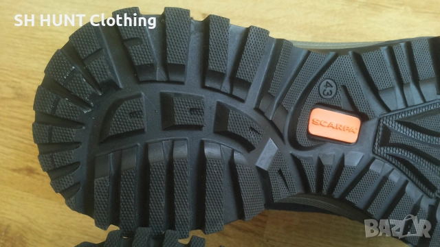 SCARPA GORE-TEX Leather Boots размер EUR 43 естествена кожа водонепромокаеми - 1421, снимка 12 - Мъжки боти - 52406426
