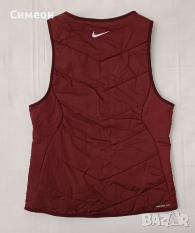 Nike Aerolayer Wild Run Vest оригинален двулицев елек S Найк две лица, снимка 8 - Спортни дрехи, екипи - 43156756