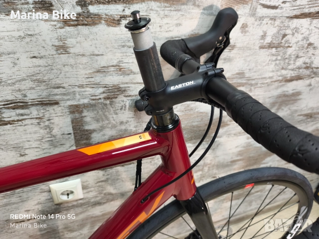 НОВ алуминиев шосеен велосипед Ridley Fenix SLA Disc 105 12 Fulcrum, снимка 6 - Велосипеди - 50088007