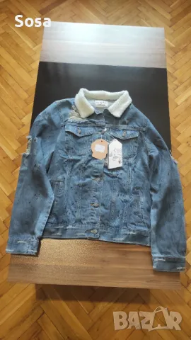 Ново дънково яке Roadies of 66, размер S, снимка 3 - Якета - 47831624