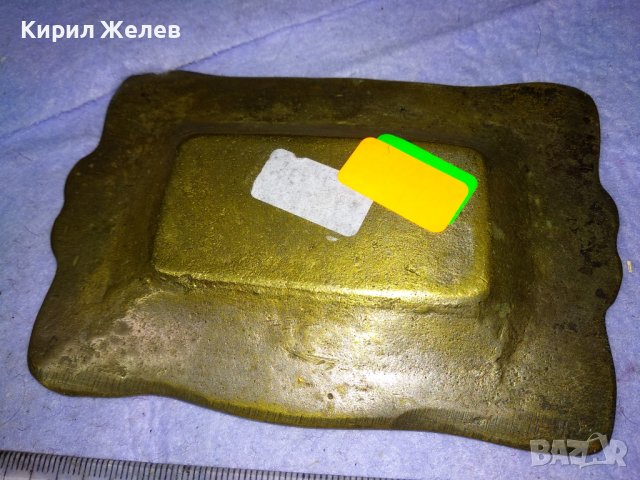 КРАСИВ МАСИВЕН БРОНЗОВ ПЕПЕЛНИК СУВЕНИР от АТИНА ГЪРЦИЯ МАЙСТОРСКА ИЗРАБОТКА за КОЛЕКЦИЯ 41547, снимка 15 - Декорация за дома - 43739296