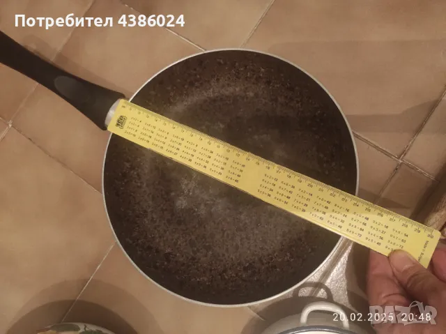 Голям лот кухненски - тиган, тенджера,канчета, ножове евтино!, снимка 6 - Сервизи - 49214055