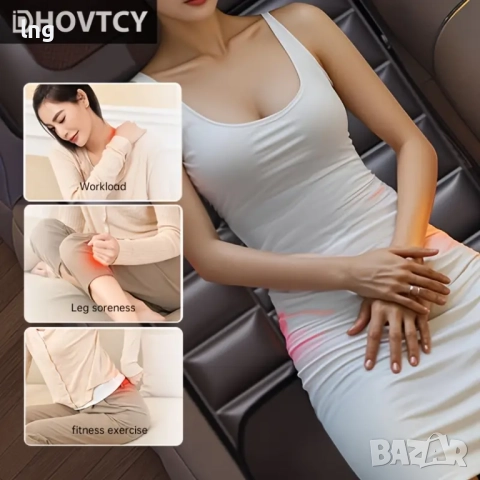 Продавам, масажна постелка за цяло тяло, идеална за релакс и облекчаване на болките в гърба., снимка 3 - Масажори - 51550098