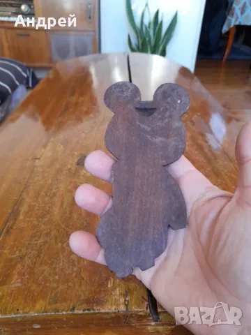 Стар сувенир Мечето Миша #3, снимка 3 - Други ценни предмети - 48893637