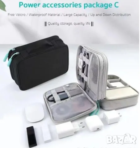 Coteci Accessories Bag 14008-BK / 235x165x90mm / Черен / Баркод : 2403601, снимка 2 - Други - 47700381