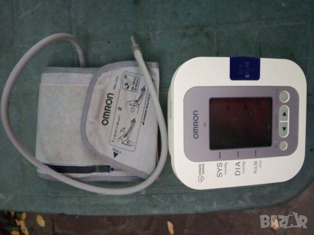 Японски клинично утвърден апарат за кръвно налягане Omron 3M и адаптер към него, снимка 1 - Медицинска апаратура - 43527176
