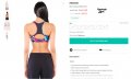 Reebok Women's Bikini Bra Top, снимка 13