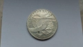 Отлично съхранявана и запазена сребърна монета от 10 марки 1972 година, буква F - Германия, снимка 6