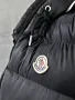 Moncler черен мъжки елек , снимка 6