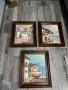 Маслена картина, комплект от 3 бр., снимка 8