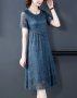 Дамска дантелена рокля, снимка 1 - Рокли - 33035963